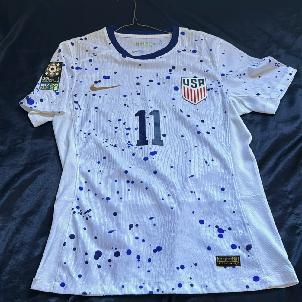 Women’s S Nike USA Home 2023 Women’s WC Sophia Smith #11 Jersey used